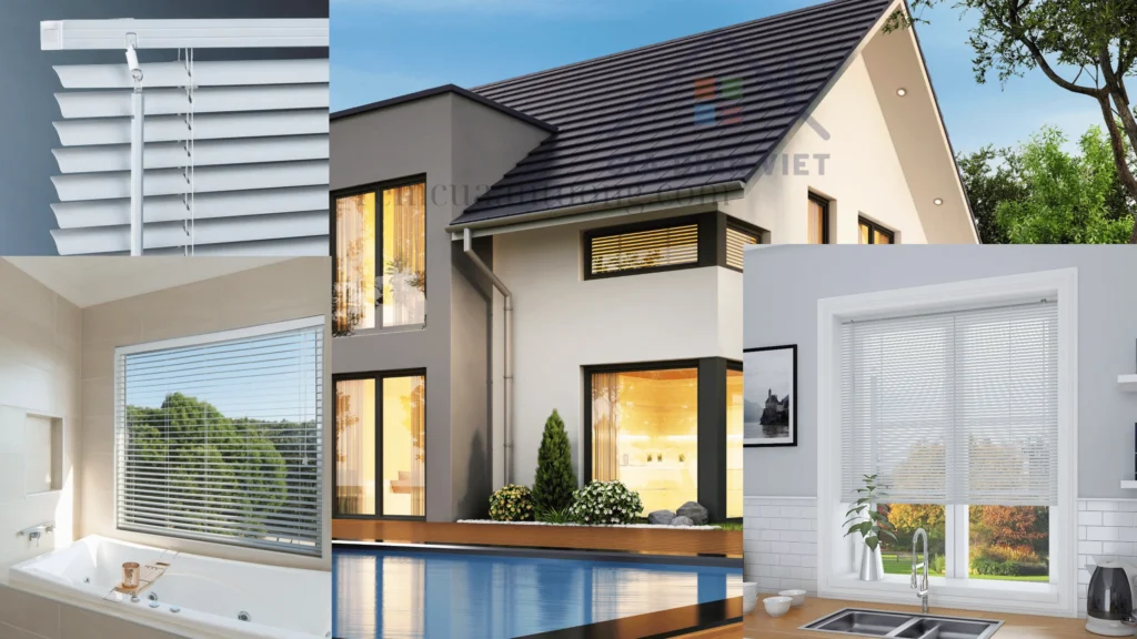 Rèm Sáo Nhôm Cao Cấp Hiện Đại