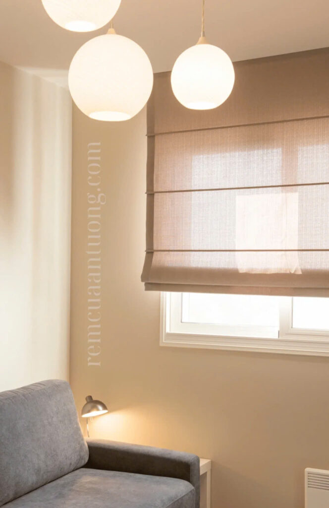 Màn Rèm Roman Xếp Lớp Giải Pháp Trang Trí