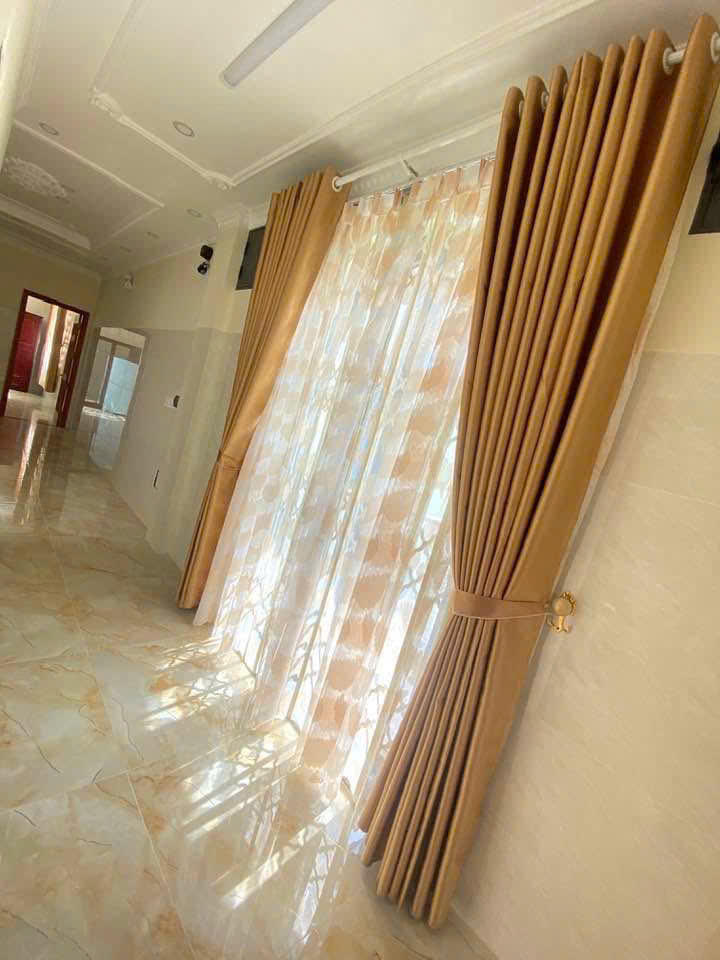 Màn Rèm Cửa Tạo Điểm Nhấn Cho Không Gian nhà chị Trâm