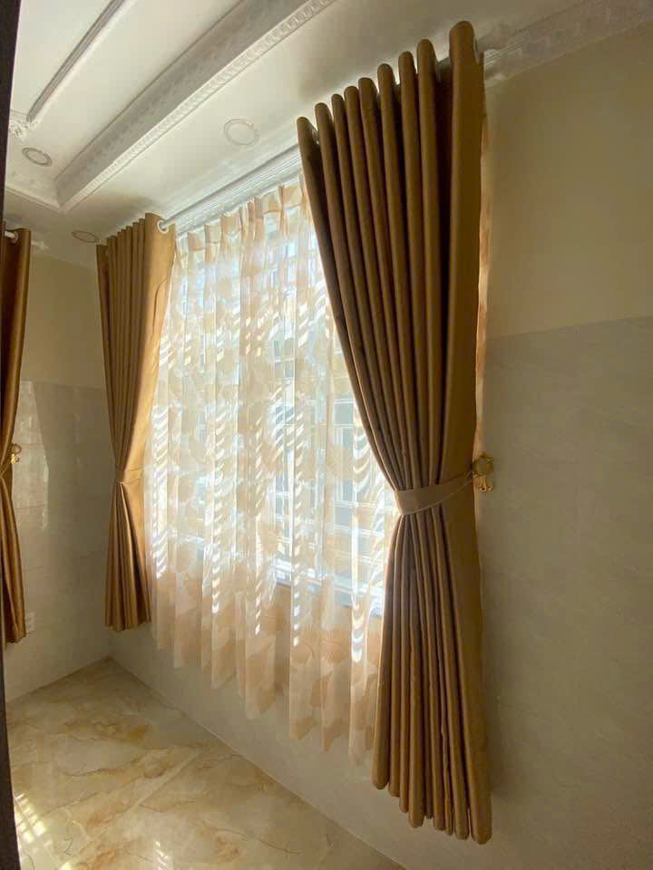Màn Rèm Cửa Tạo Điểm Nhấn Cho Không Gian nhà chị Trâm
