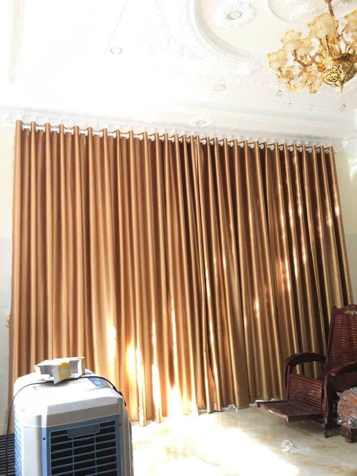 Màn Rèm Cửa Tạo Điểm Nhấn Cho Không Gian nhà chị Trâm