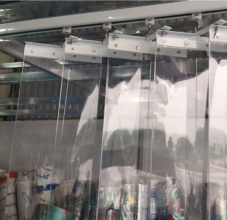 Rèm Lá Nhựa PVC Ngăn Lạnh Dân Dụng Công Nghiệp